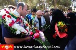 احمدي و عظيمي مدال خود را به خانواده شهداي مدافع حرم تقديم کردند